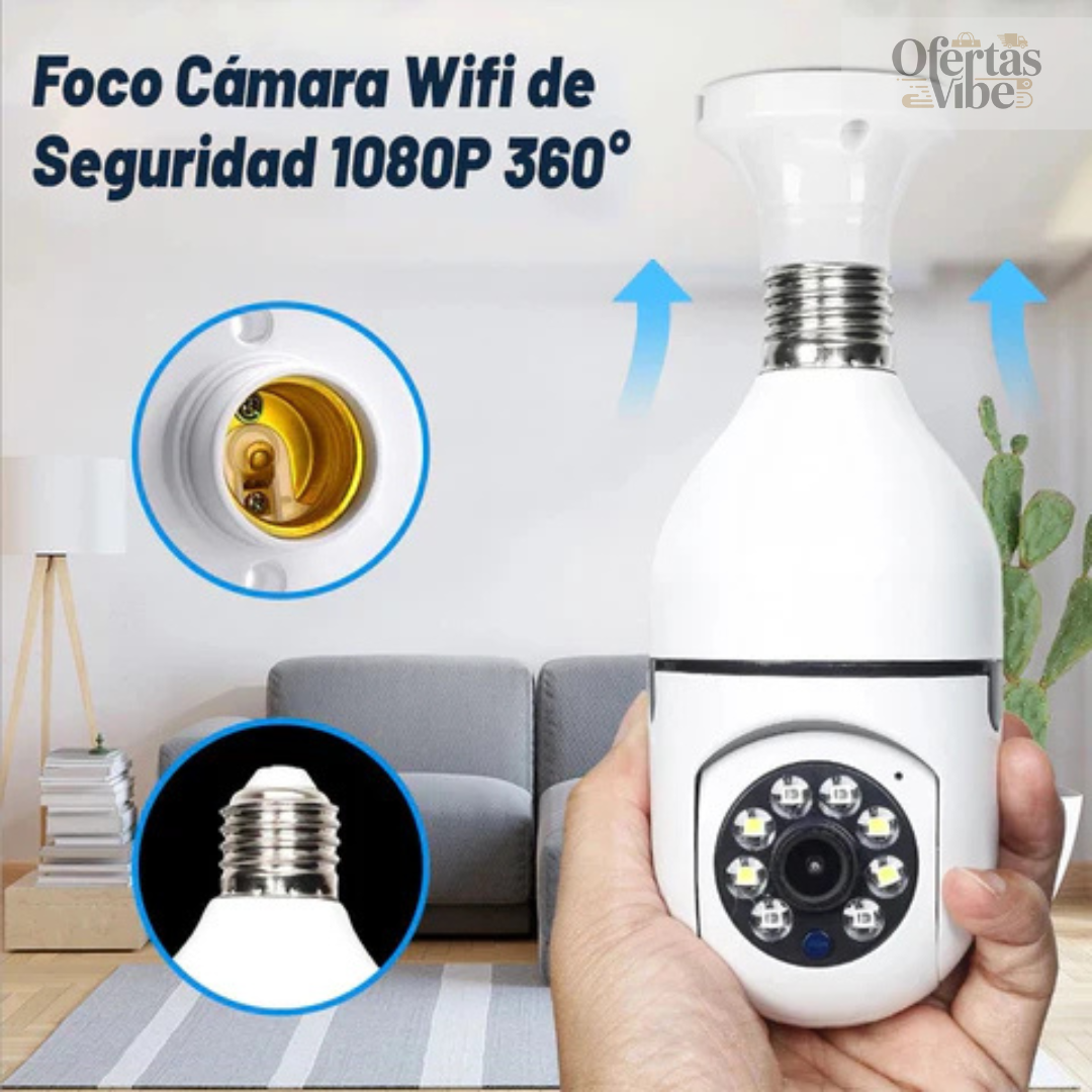 FOCO CAMARA WIFI 360°