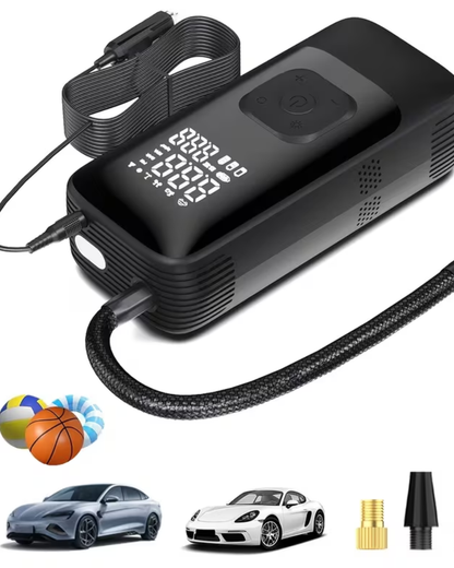 INFLADOR PORTATIL 12UV PARA LLANTAS DE AUTOMOVIL